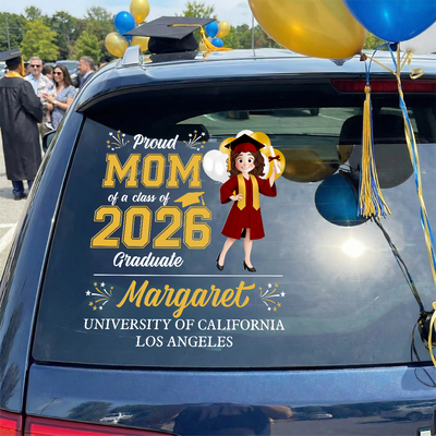Proud Graduation - Personalized Decal
