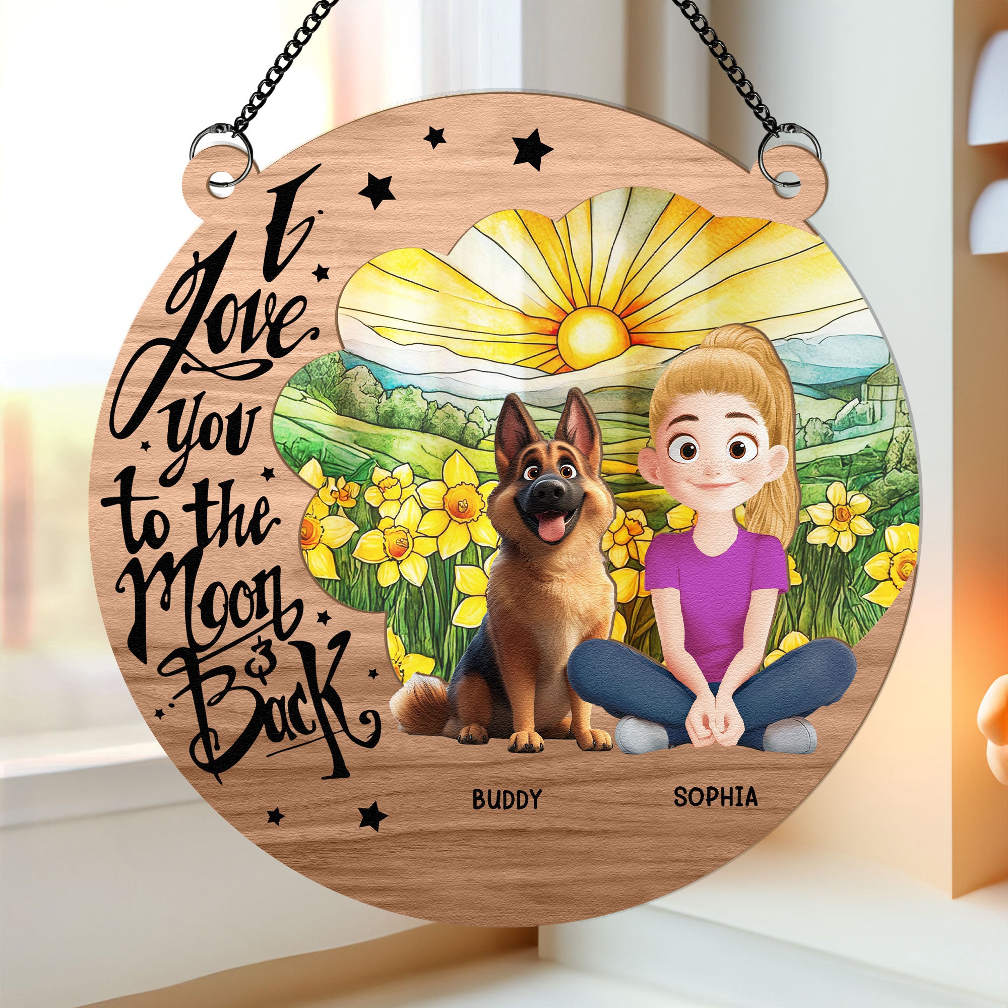 Puppy-Love-You-To-The-Moon-_-Back-Personalized-Window-Hanging-Suncatcher-Ornament_1
