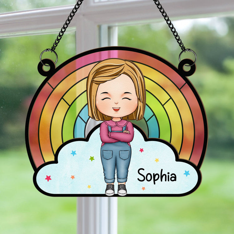 Rainbow-Kid-Personalized-Suncatcher-Ornament_2