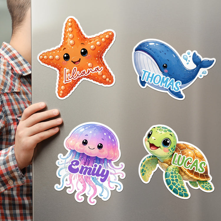 Sea_Creature_For_Kids_Cruise_Door_Signs_Stateroom_Decor_Cruising_Family_Vacation_Personalized_Magnet_3