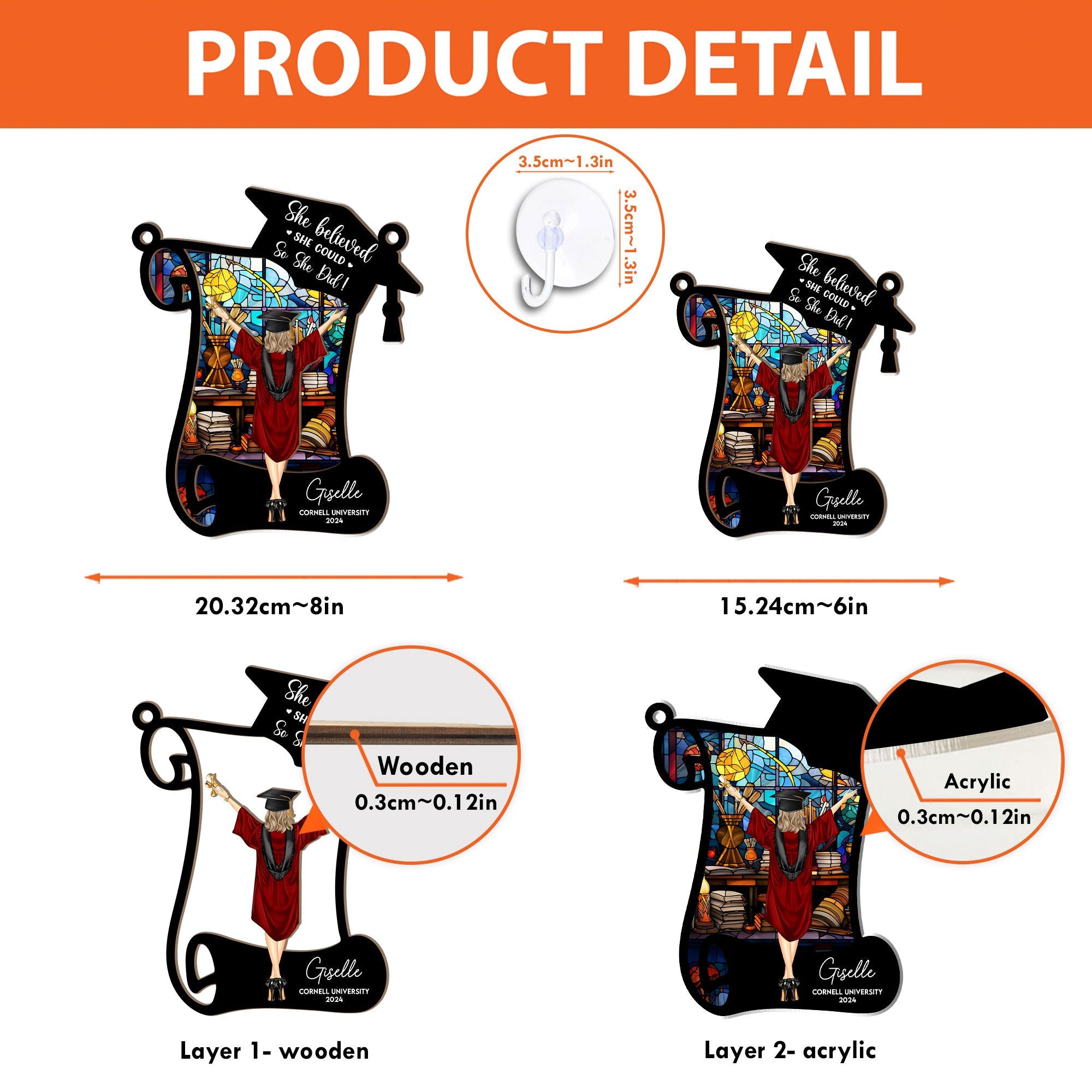 She-Believed-She-Could-So-She-Did_-Personalized-Window-Hanging-Suncatcher-Ornament_5