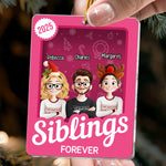 Siblings Toy Box - Christmas Custom Gift - Personalized Acrylic Ornament