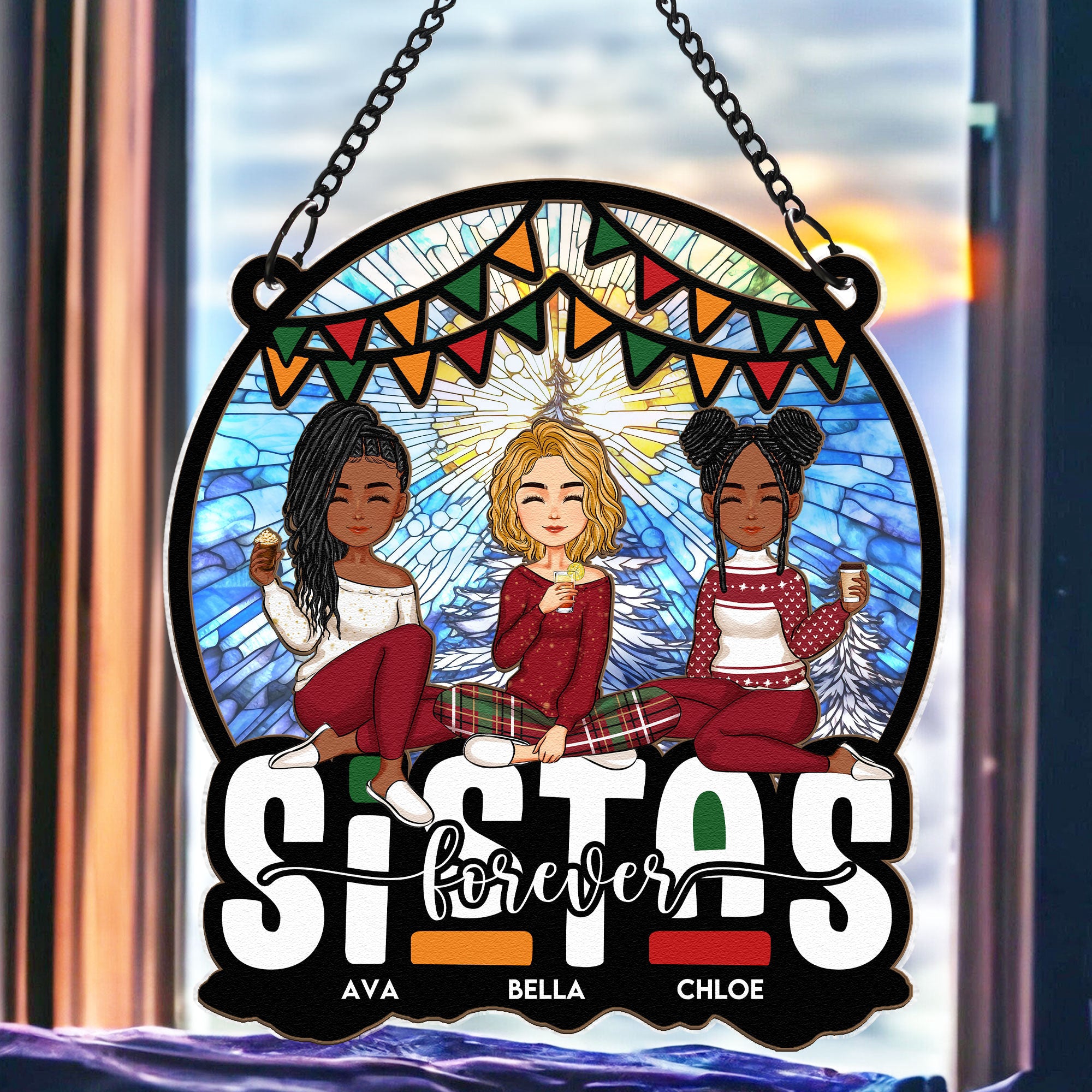 Sistas-Forever-Sisters-Friendship-Gift-Personalized-Window-Hanging-Suncatcher-Ornament_1