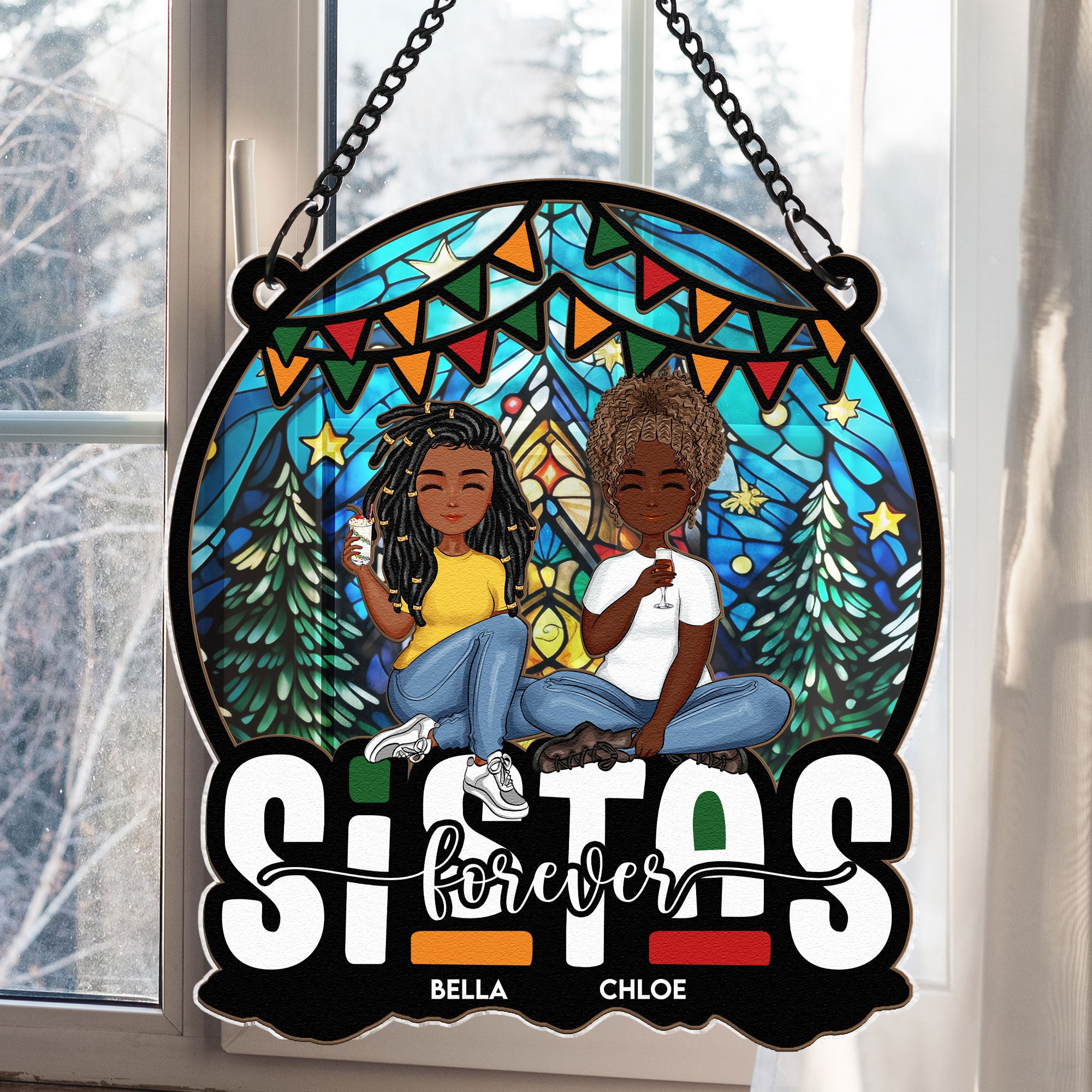 Sistas-Forever-Sisters-Friendship-Gift-Personalized-Window-Hanging-Suncatcher-Ornament_2