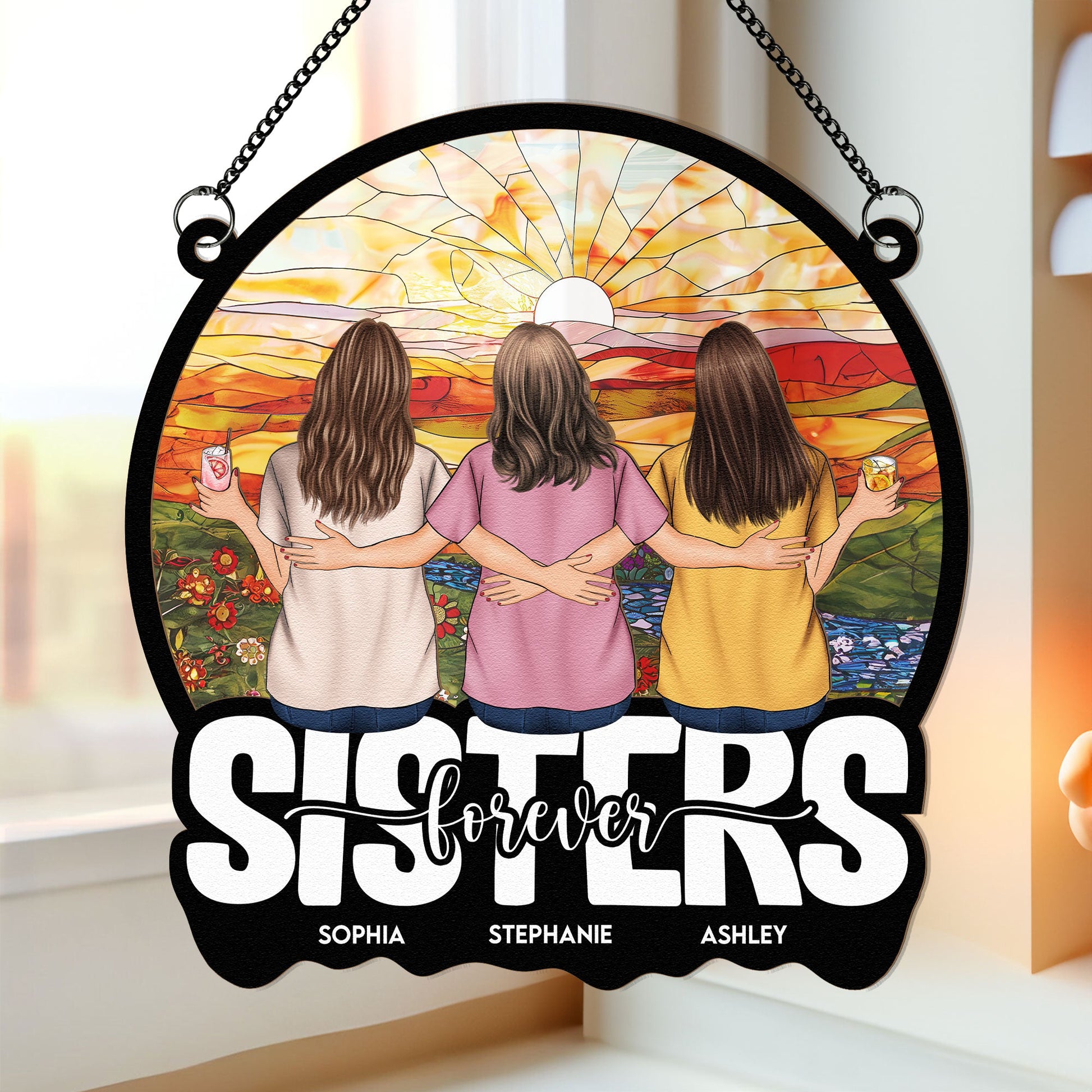 Sister-Forever-Personalized-Window-Hanging-Suncatcher-Ornament_1