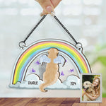 Sitting-At-The-Rainbow-Bridge-Personalized-Window-Hanging-Suncatcher-Ornament_2