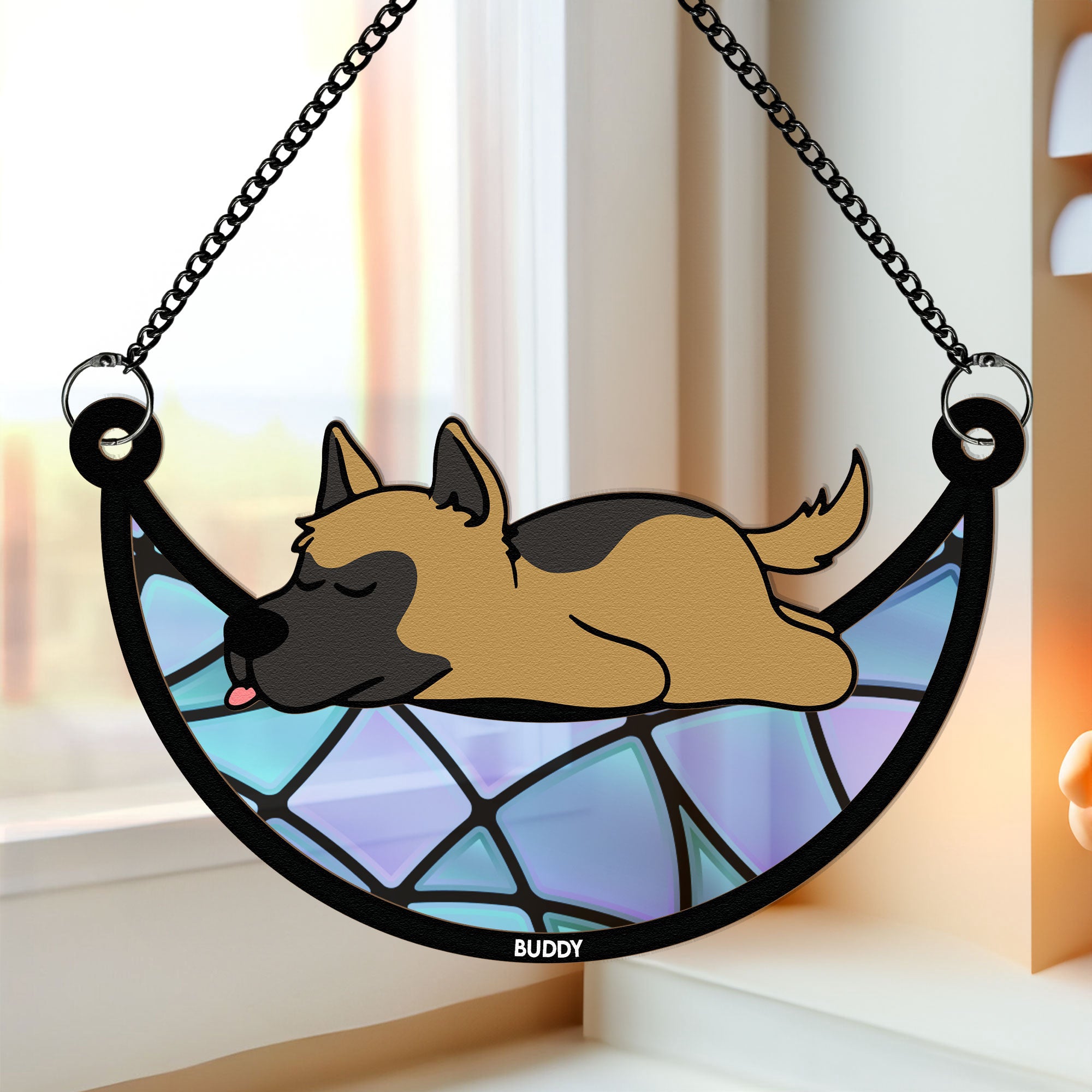 Sleeping-Dog-New-Version-Personalized-Window-Hanging-Suncatcher-Ornament_1
