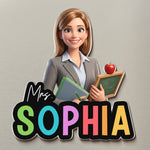Teacher_Cartoon_Version_Personalized_Magnet_3