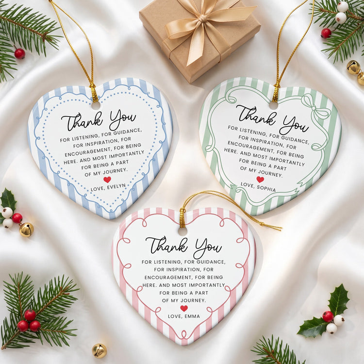 Thank_You_Gifts_Heart_Shaped_Christmas_Ornament_Striped_Patterns_Personalized_Ornament_1