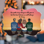 The Bond Between Us Will Always Be Strong - Personalized Acrylic Ornament