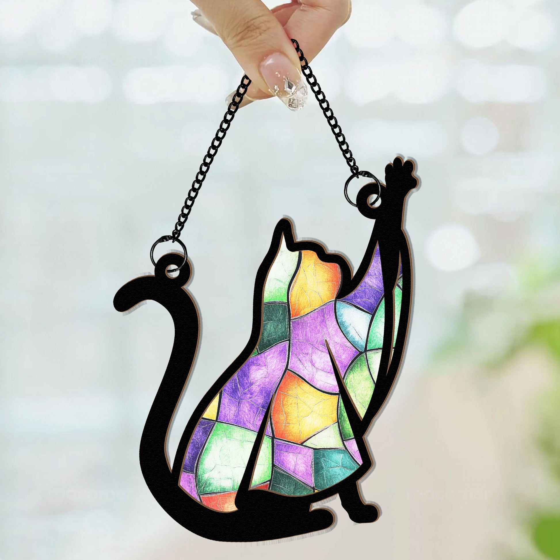 The-Ghost-Cat-Personalized-Window-Hanging-Suncatcher-Ornament_4