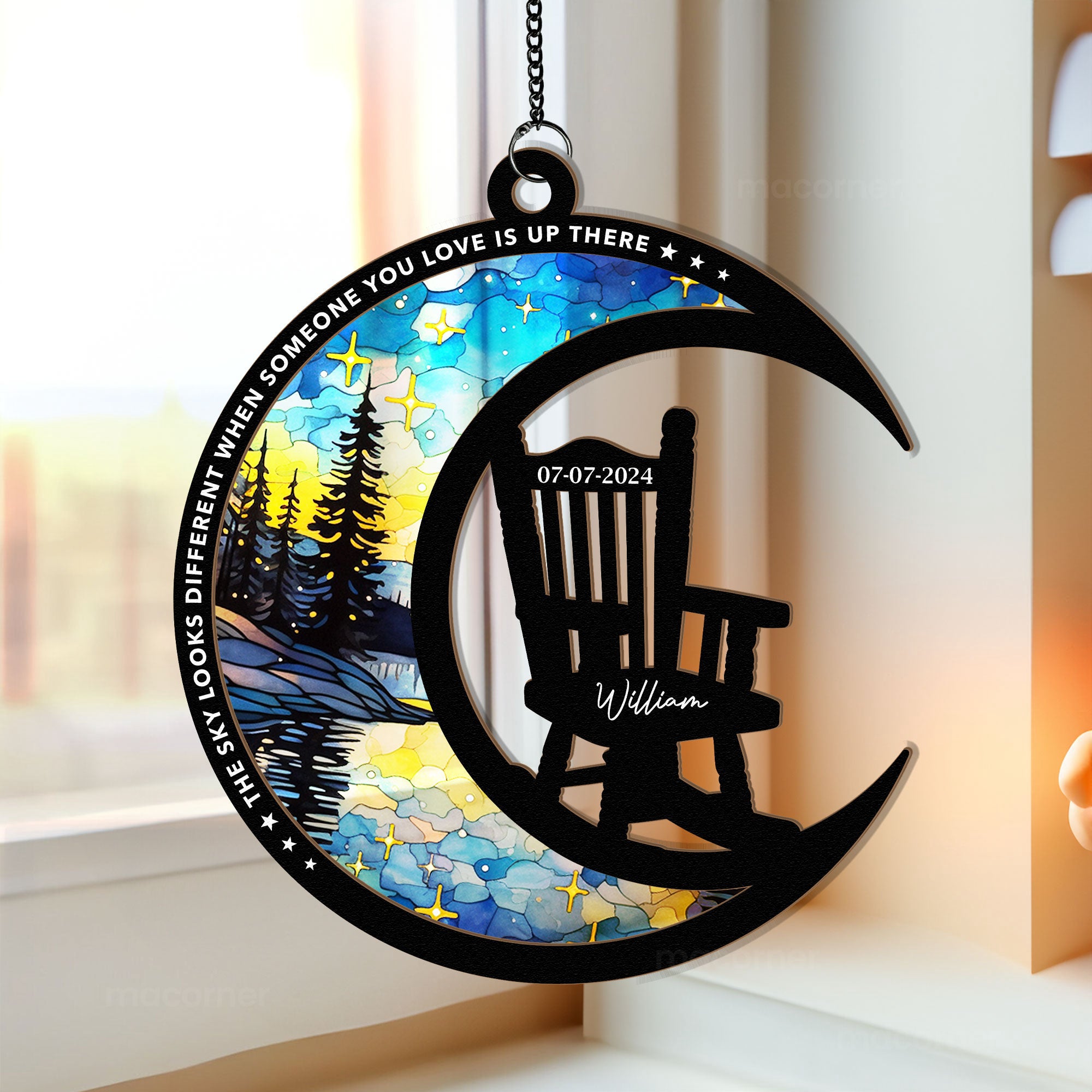 The-Sky-Looks-Different-Memorial-Personalized-Window-Hanging-Suncatcher-Ornament_11