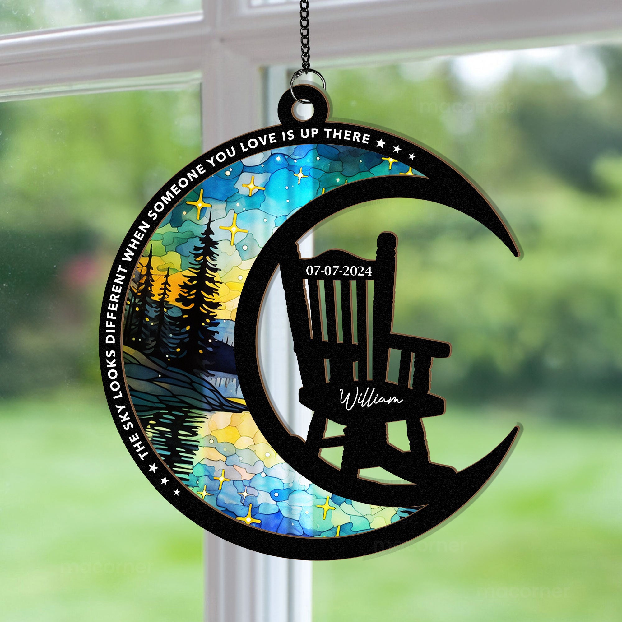 The-Sky-Looks-Different-Memorial-Personalized-Window-Hanging-Suncatcher-Ornament_12