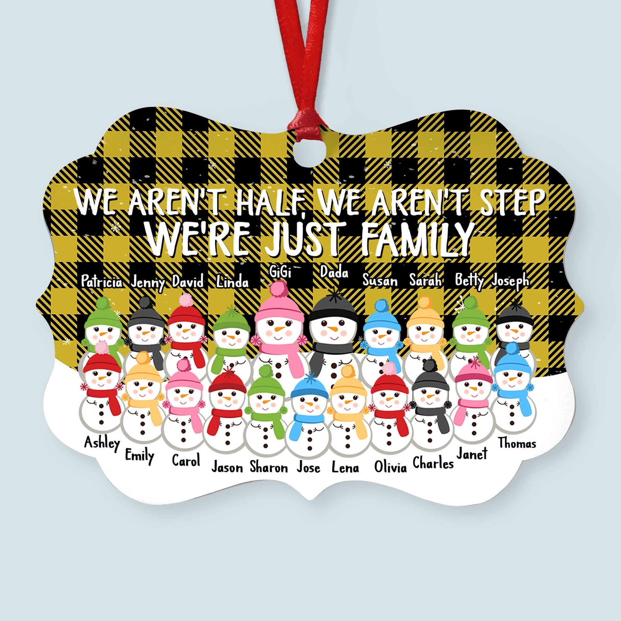 This Is Us A Whole Lot Of Love - Personalized Family Ornament