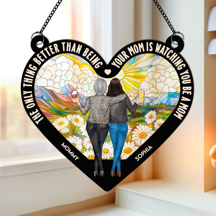 Watching-You-Be-A-Mom-Personalized-Window-Hanging-Suncatcher-Ornament_1