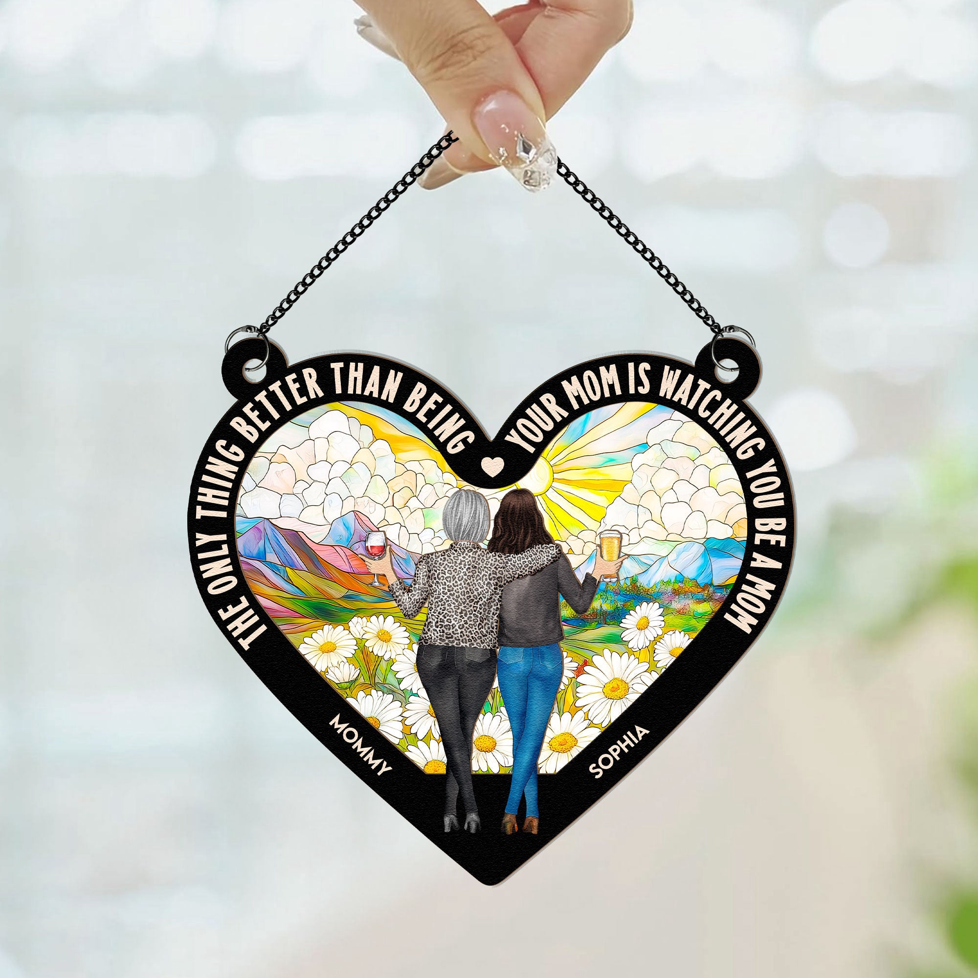Watching-You-Be-A-Mom-Personalized-Window-Hanging-Suncatcher-Ornament_2