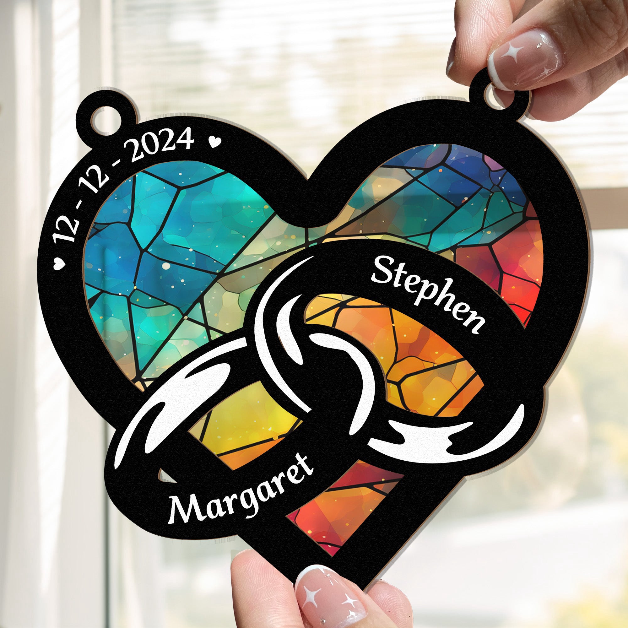 Wedding-Couple-Ring-Personalized-Window-Hanging-Suncatcher-Ornament2