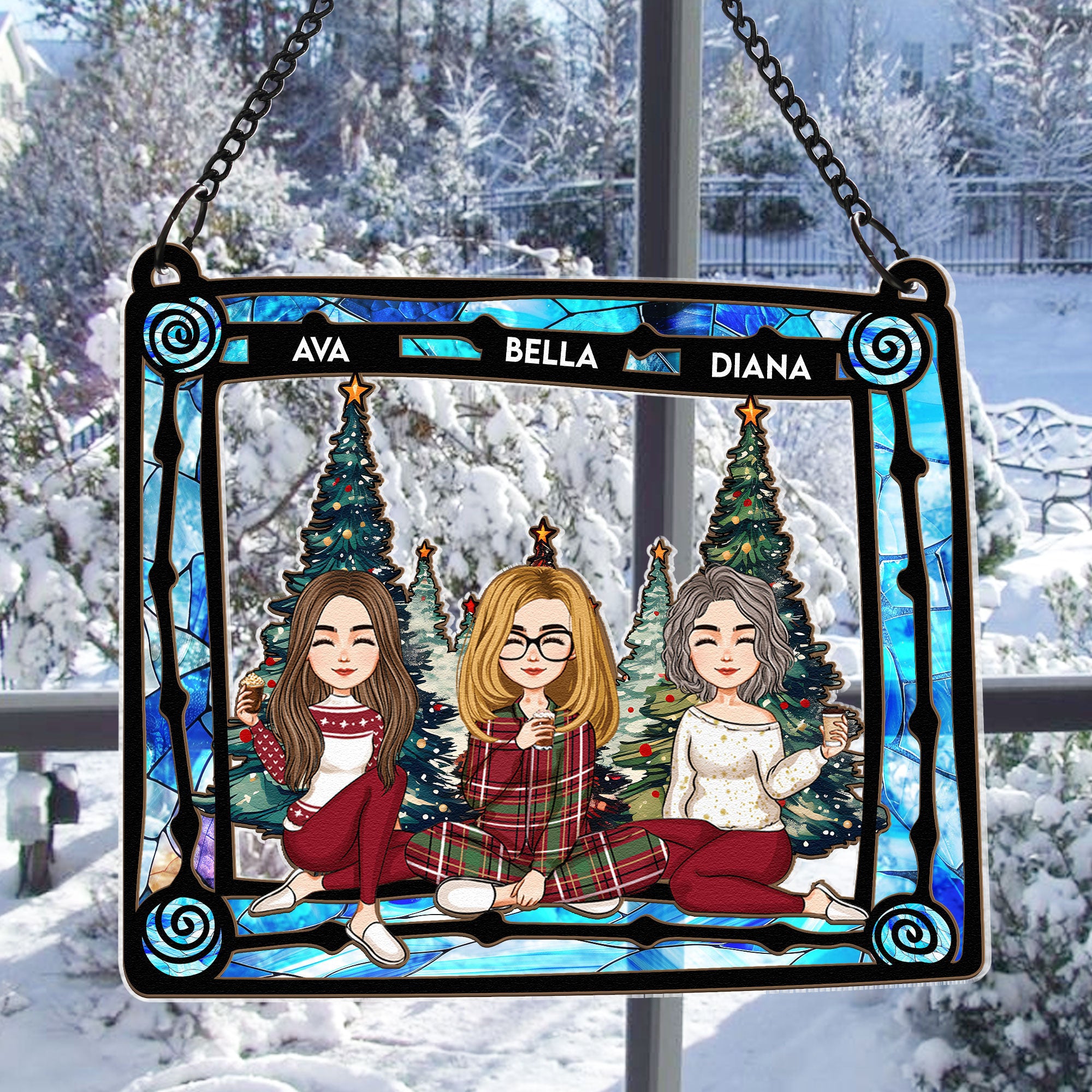 With-Mom-Under-Christmas-Tree-Personalized-Window-Hanging-Suncatcher-Ornament_5