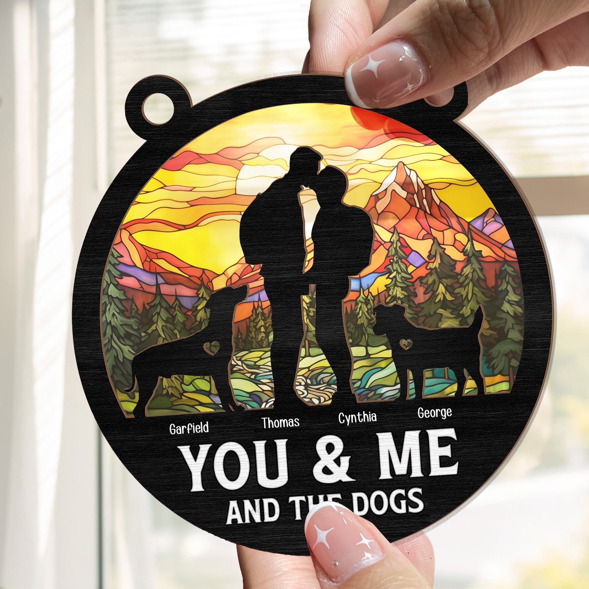 You-_-Me-And-The-Dog-Personalized-Window-Hanging-Suncatcher-Ornament2