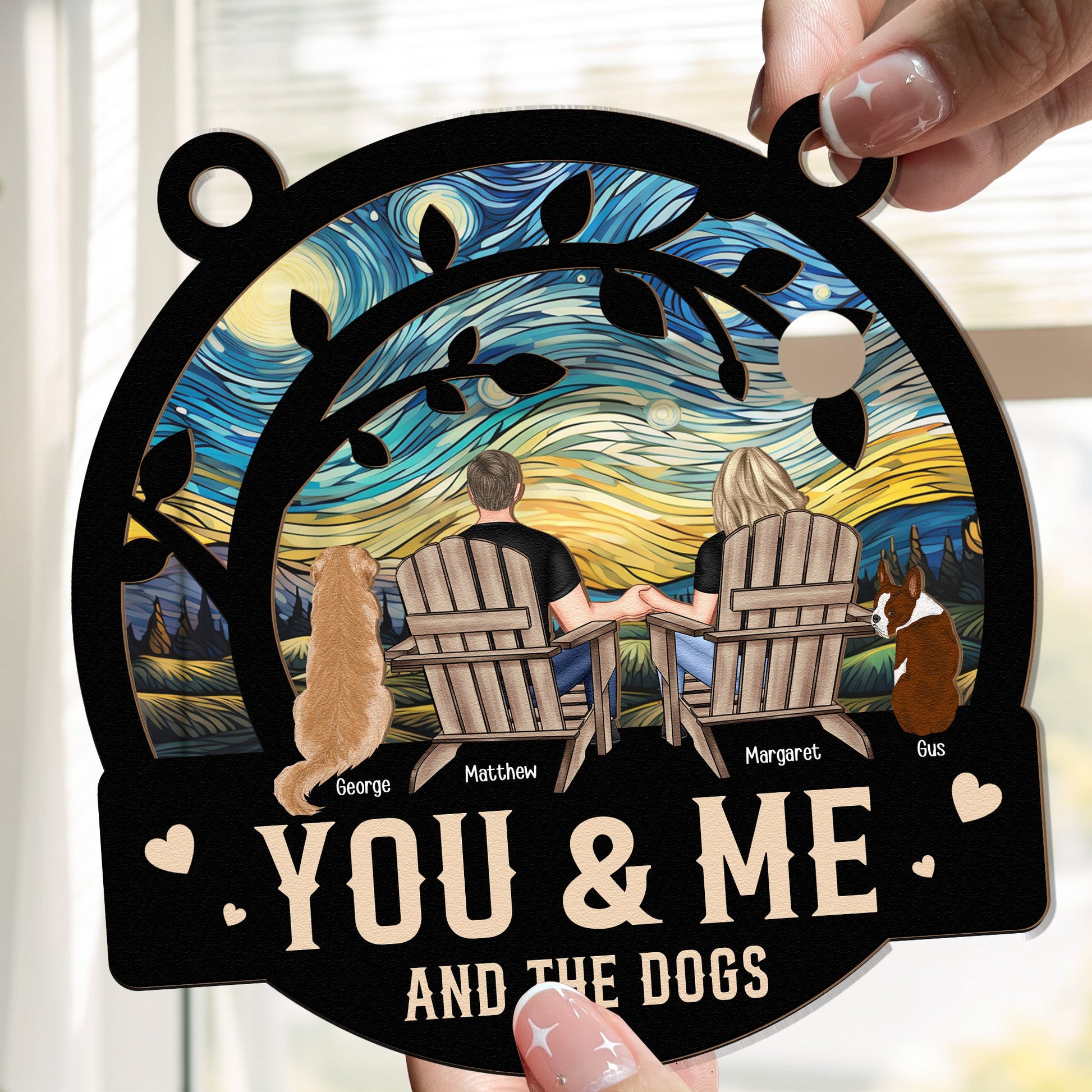 You-_-Me-And-The-Dogs-Personalized-Window-Hanging-Suncatcher-Ornament2