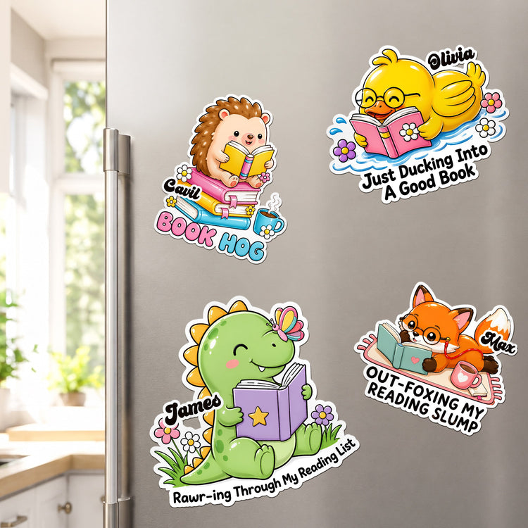 animal-bookish-puns-gift-for-book-lover-personalized-magnet-1