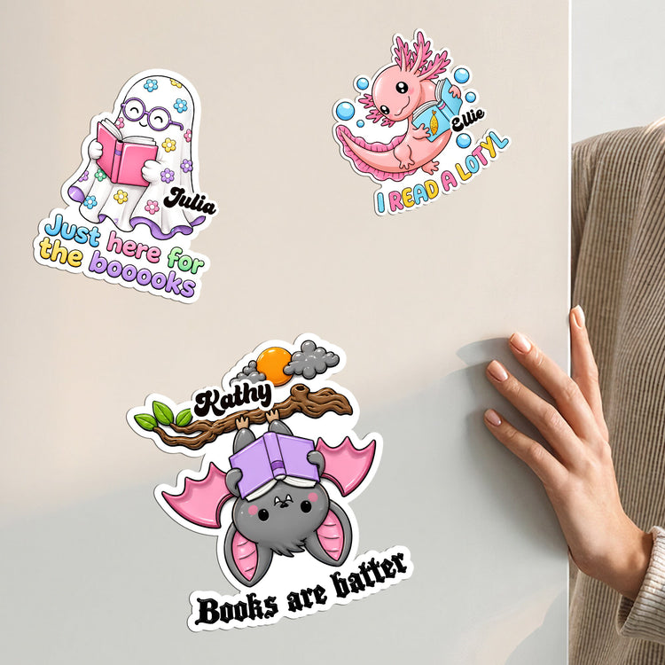 animal-bookish-puns-gift-for-book-lover-personalized-magnet-4