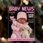 baby-news-magazine-for-baby-first-christmas-personalized-ornament-3