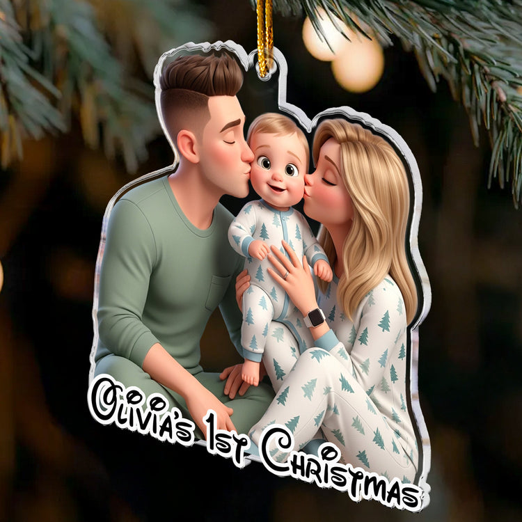 cartoon-your-photo-for-family-kids-grandkids-pet-lovers-couple-personalized-ornament-4
