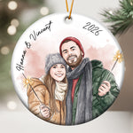 custom-photo-watercolor-art-anniversary-christmas-gifts-for-couple-personalized-ornament-2