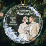 custom-photo-watercolor-art-first-christmas-as-mr-and-mrs-couple-gifts-personalized-ornament-6