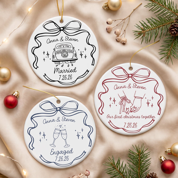 engaged-ornament-custom-engagement-gifts-for-couple-first-christmas-engaged-personalized-ornament-1