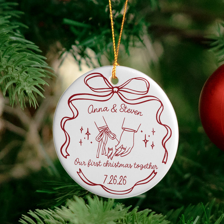 engaged-ornament-custom-engagement-gifts-for-couple-first-christmas-engaged-personalized-ornament-5
