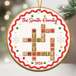 family-forever-sibling-gifts-custom-crosswords-christmas-gingerbread-style-personalized-ornament-1