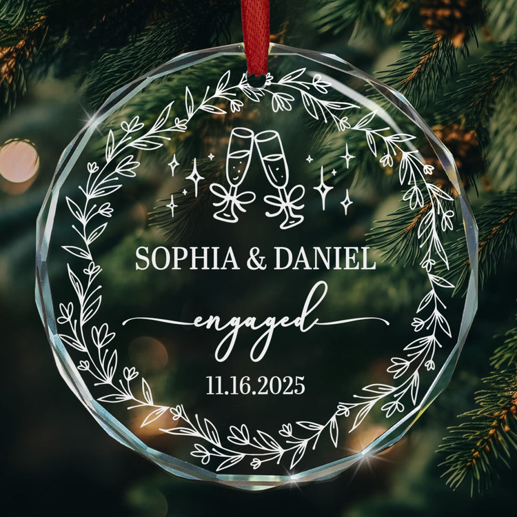 first-christmas-engaged-ornaments-engagement-wedding-gifts-for-couple-personalized-ornament-1