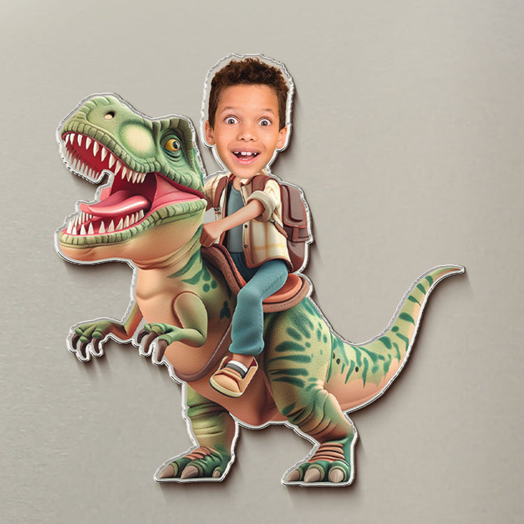 riding-dinosaur-gifts-for-son-grandson-little-boys-personalized-magnet-3