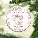 toile-de-jouy-your-photo-our-first-christmas-as-mr-mrs-personalized-ornament-11