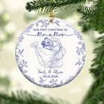 toile-de-jouy-your-photo-our-first-christmas-as-mr-mrs-personalized-ornament-9